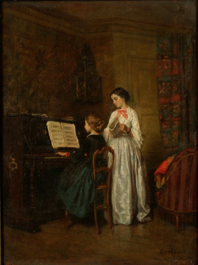 Die Musikstunde von Theophile Emmanuel Duverger